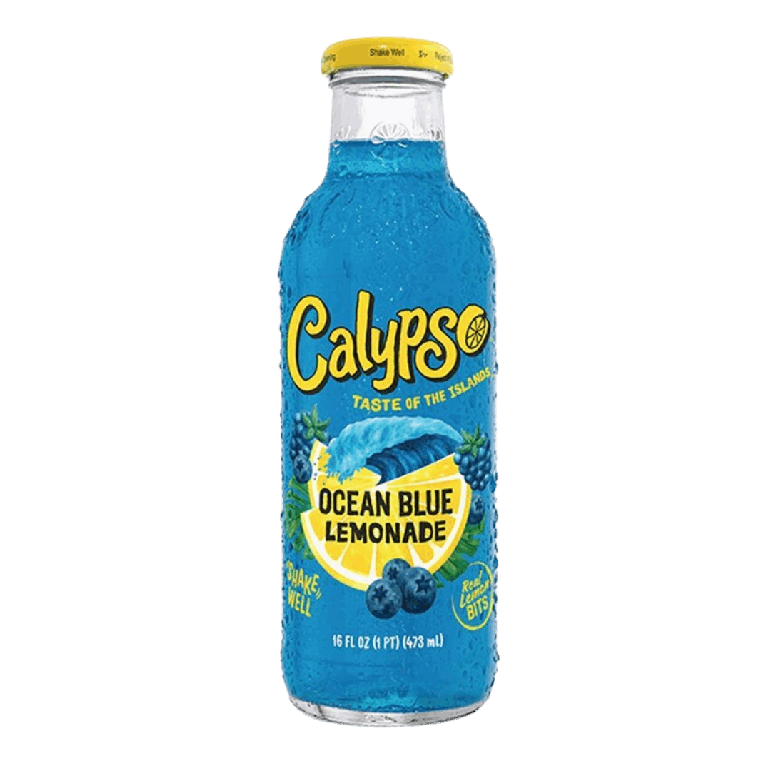 Calypso - Ocean Blue - Glasflasche - 473 ml - inkl. Pfand