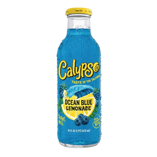 Calypso - Ocean Blue - Glasflasche - 473 ml - inkl. Pfand