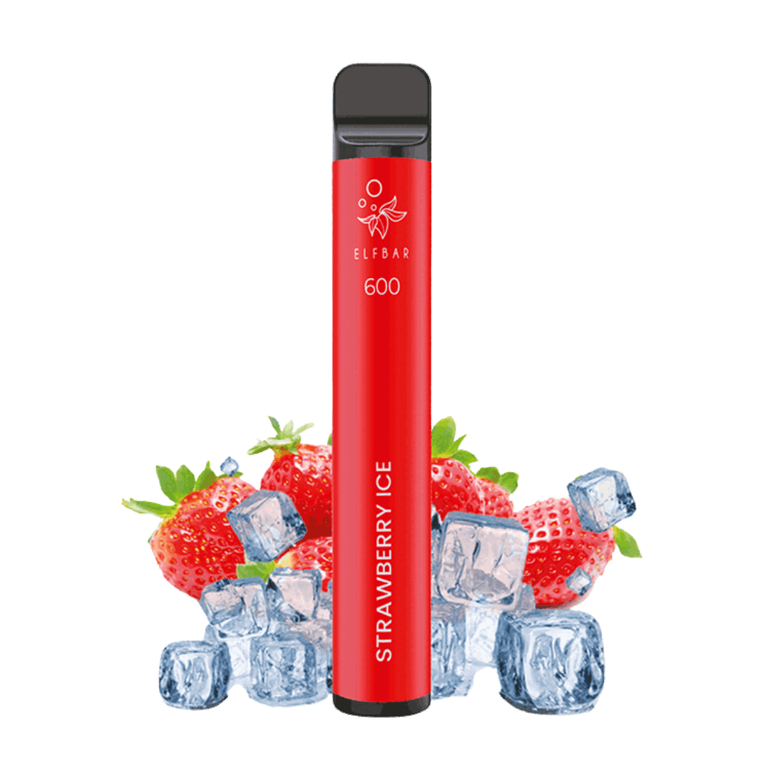 ELFBAR 600 Strawberry Ice Nikotinfrei