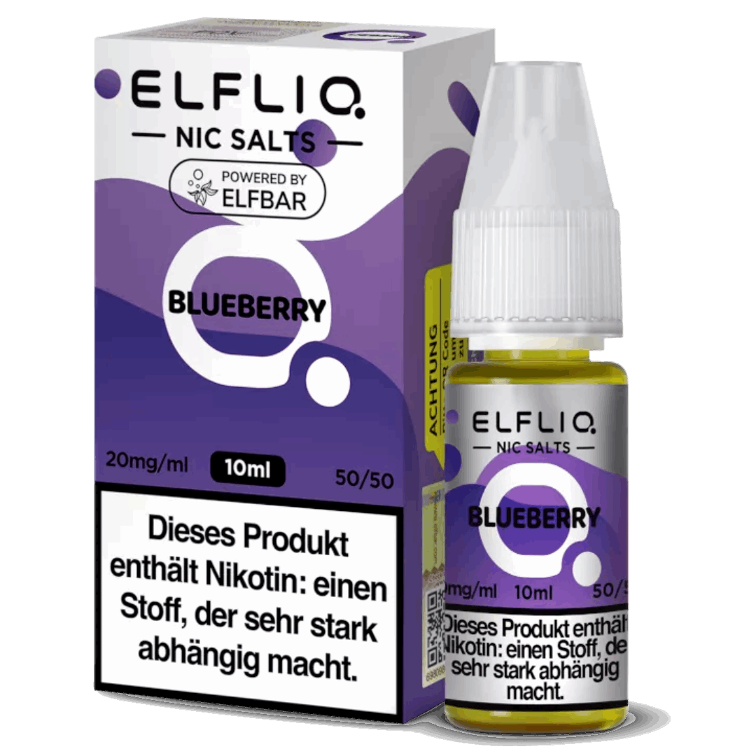 ELFLIQ - BLUEBERRY - NIKOTINSALZ LIQUID