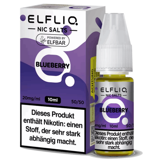 ELFLIQ - BLUEBERRY - NIKOTINSALZ LIQUID