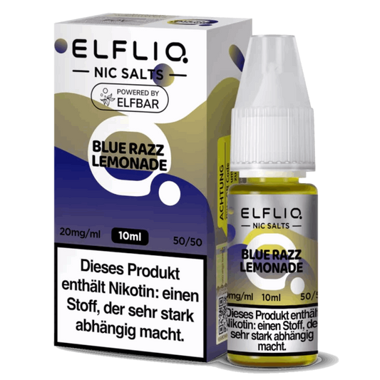 ELFLIQ - BLUE RAZZ LEMONADE - NIKOTINSALZ LIQUID