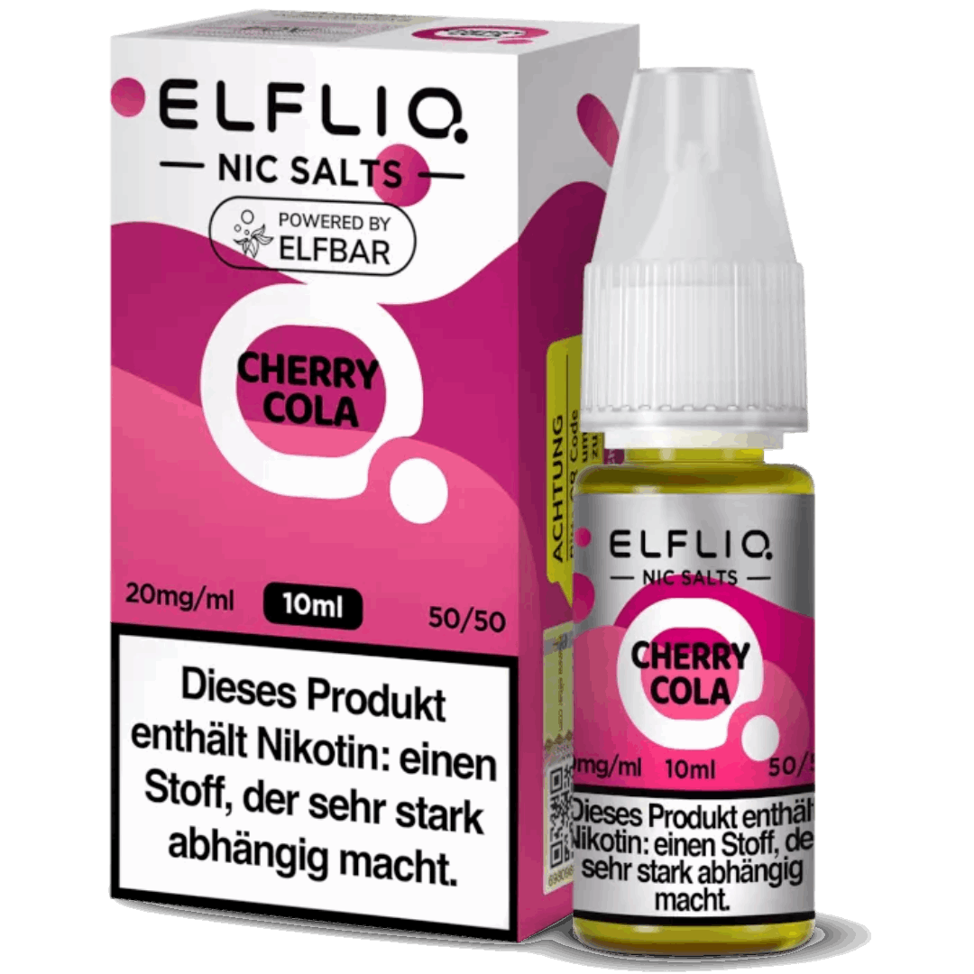 ELFLIQ - CHERRY COLA - NIKOTINSALZ LIQUID