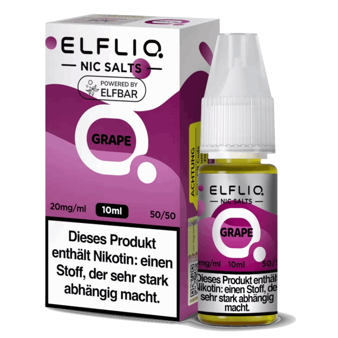 ELFLIQ - GRAPE - NIKOTINSALZ LIQUID