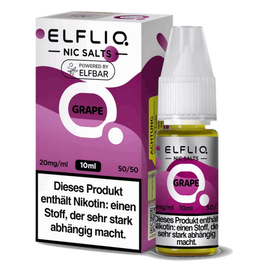 ELFLIQ - GRAPE - NIKOTINSALZ LIQUID