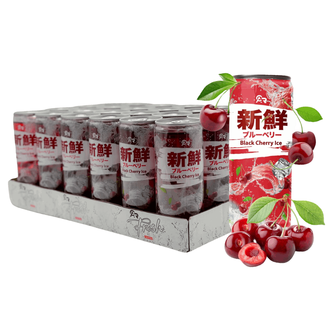 Fresh Drink Black Cherry Ice 330ml - inkl. Pfand