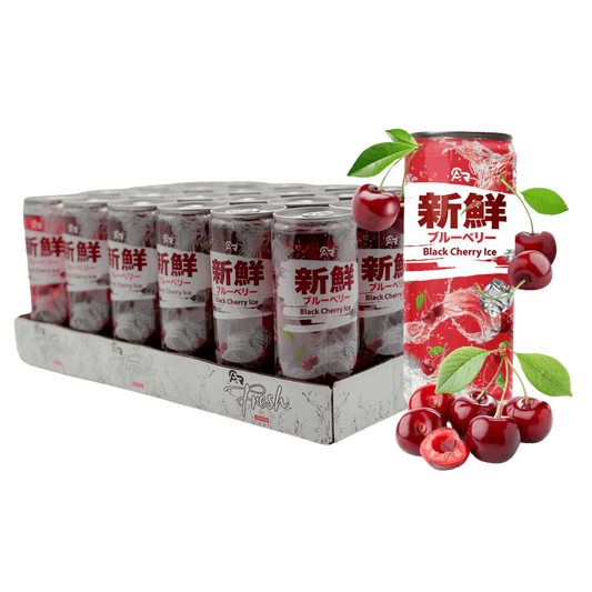 Fresh Drink Black Cherry Ice 330ml - inkl. Pfand