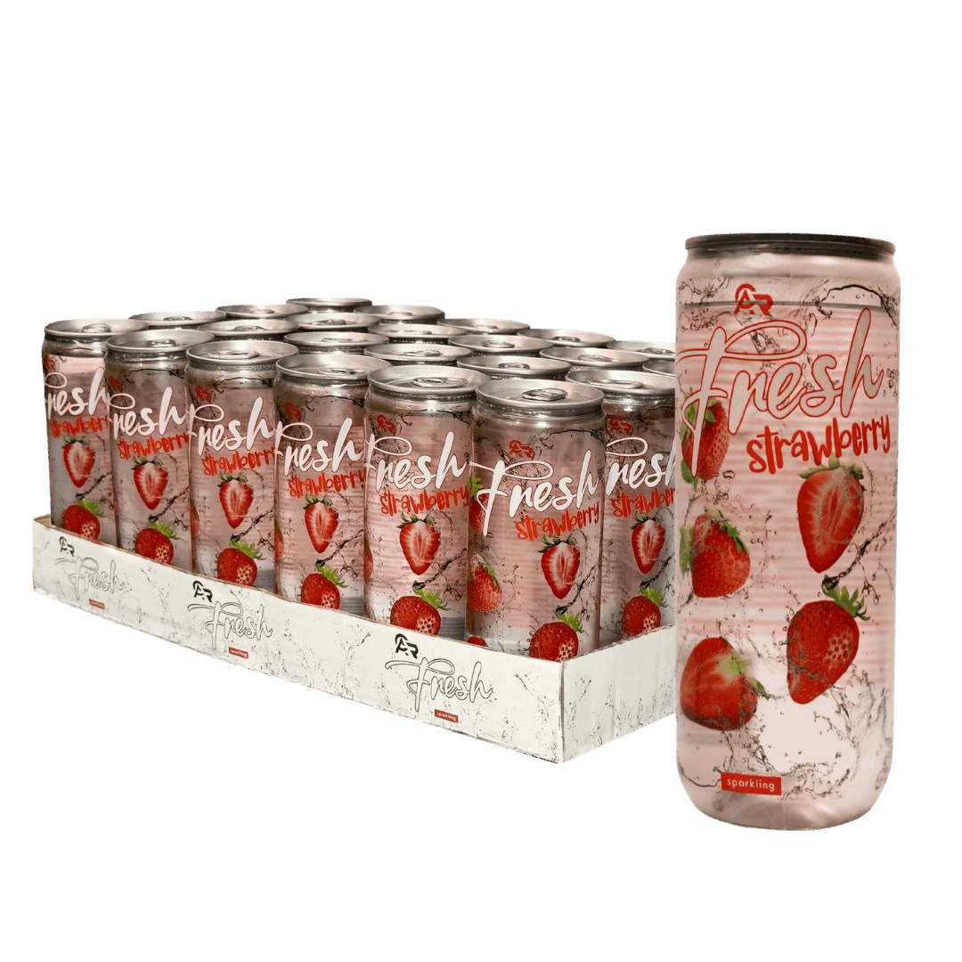 Fresh Drink Strawberry Sparkling 330ml - inkl. Pfand