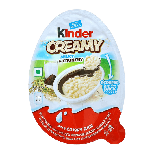 Kinder Creamy Milky & Crunchy 19g