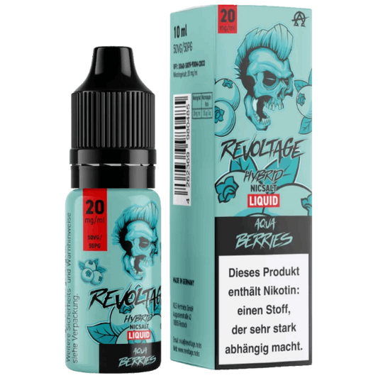 REVOLTAGE - AQUA BERRIES HYBRID NIKOTINSALZ LIQUID