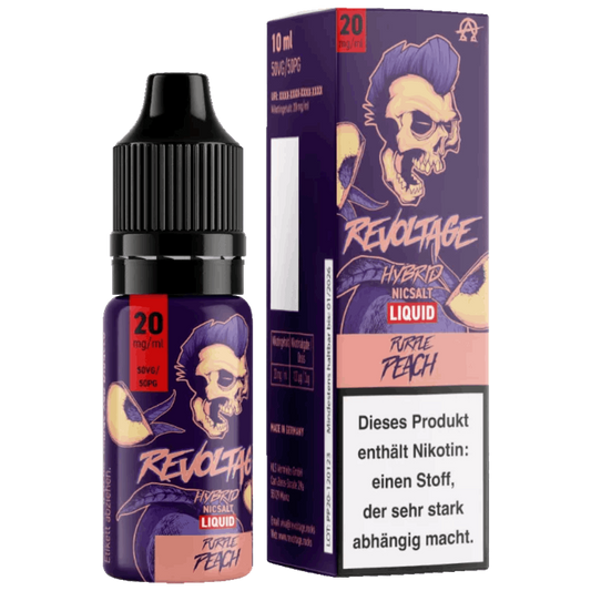REVOLTAGE - PURPLE PEACH HYBRID NIKOTINSALZ LIQUID