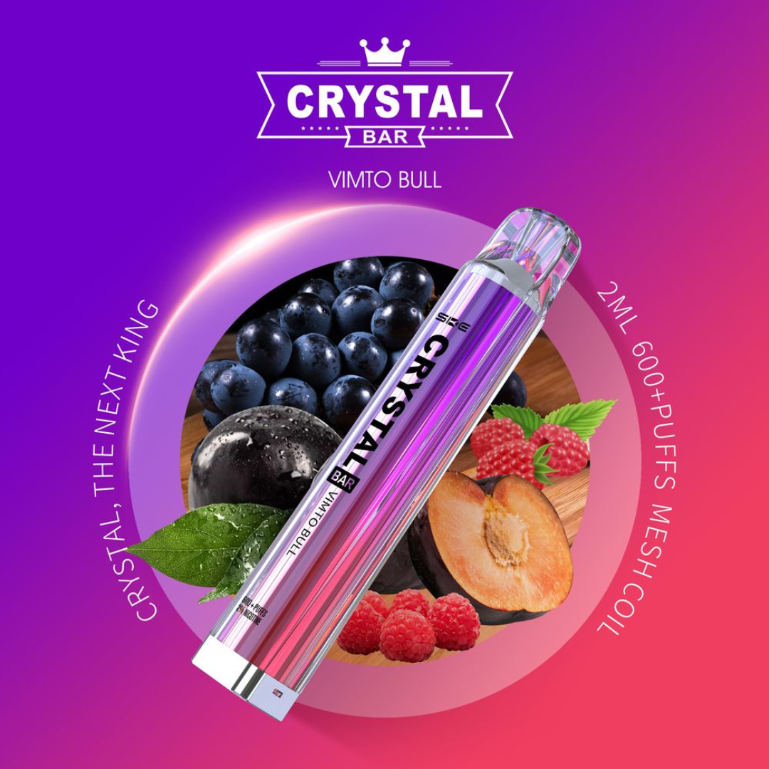 SKE Crystal Bar Einweg Vape E-Zigarette - Alle Sorten