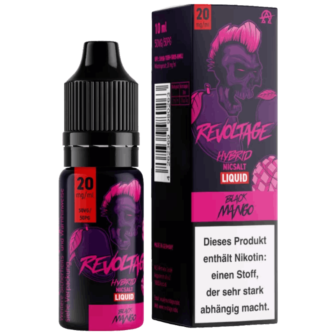 REVOLTAGE - BLACK MANGO HYBRID NIKOTINSALZ LIQUID