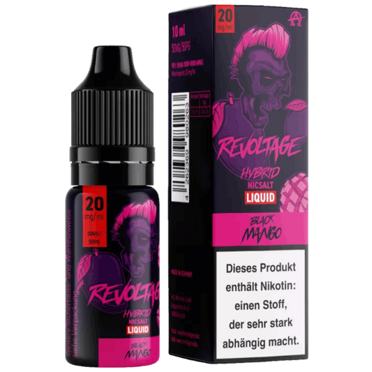 REVOLTAGE - BLACK MANGO HYBRID NIKOTINSALZ LIQUID